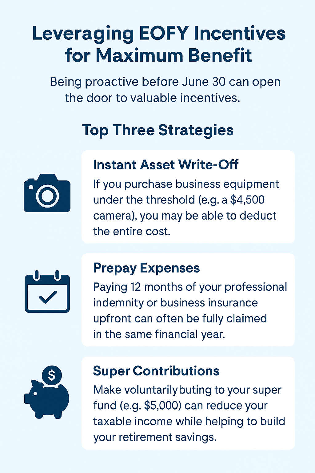 Leveraging EOFY Incentives for Maximum Benefit