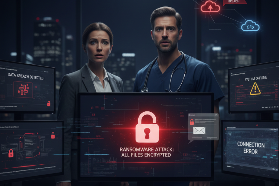 Common cyber exposures for healthcare businesses