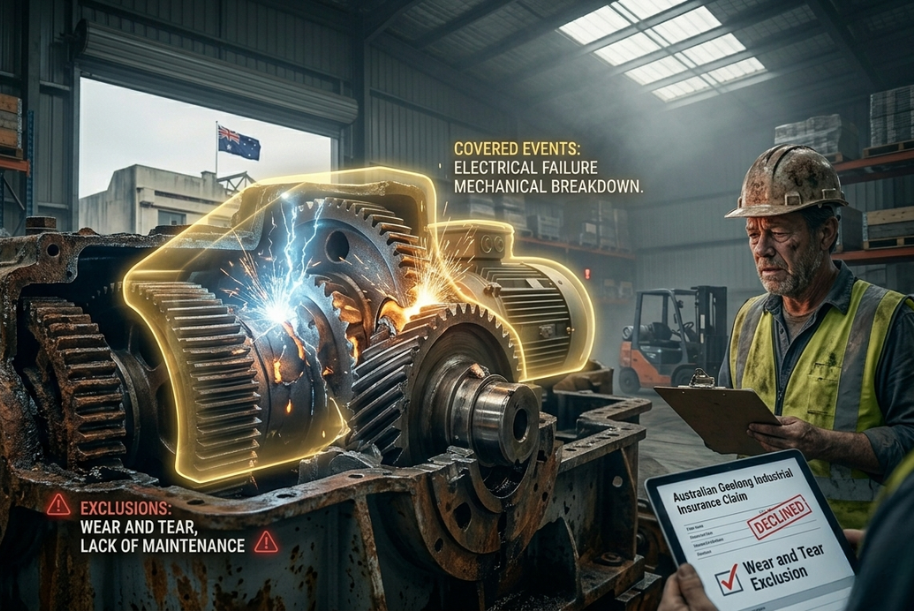 Machinery breakdown insurance coverage