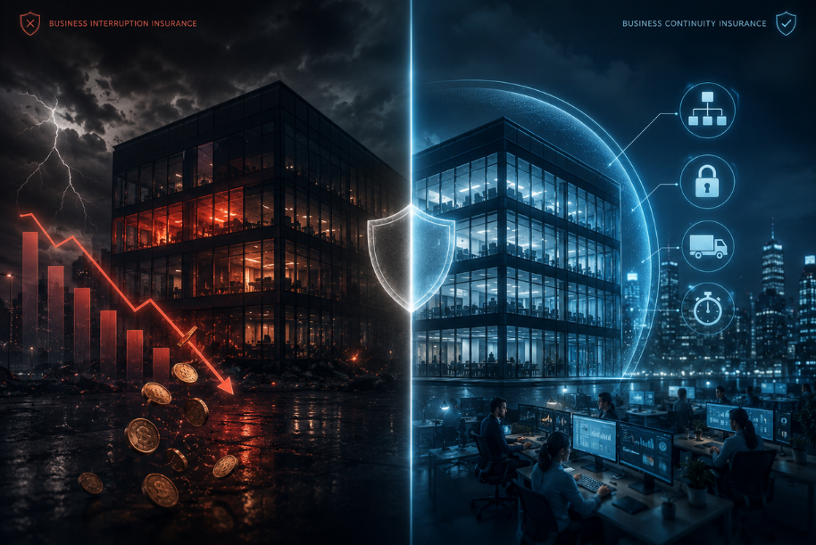 Business Interruption vs Business Continuity Insurance
