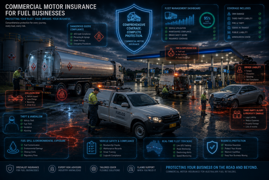 Commercial Motor Insurance for Fuel Businesses