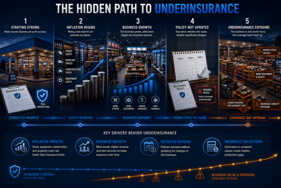 Retailers Become Underinsured in Australia