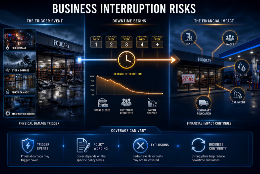 Business Interruption Risks Retailers Often Overlook