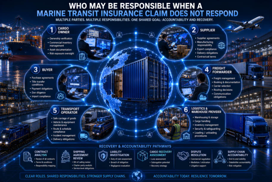 Who Is Responsible When Marine Transit Insurance Doesn't Cover a Cargo Loss