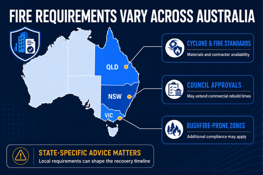 Fire Insurance Requirements Vary Across Australia