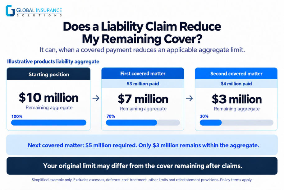 Liability Claim Reduce My Remaining Cover