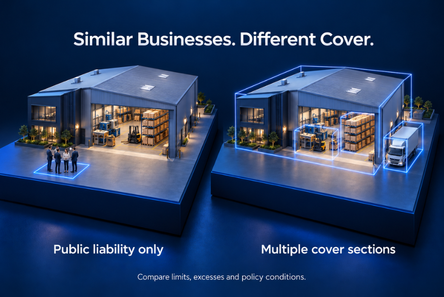 Similar Businesses May Be Buying Different Cover